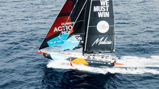 The race is back on for Team Malizia!